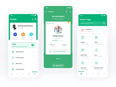 Digital clinic design design shuttle 医疗 可复用设计 数字诊所
