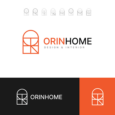 Logo | Orinhome branding concept design illustration logo