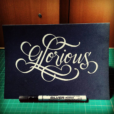 "Glorious" calligraphic calligraphy calligraphy and lettering artist calligraphy art calligraphy artist calligraphy design glorious hand lettering hand lettering art handlettering lettering lettering art lettering calligraphy lettering design typographic typographic logo typography