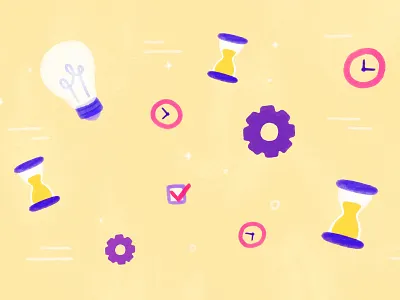 Project Organization — Blog Illustration digital illustration esignature illustration organization photoshop project yousign