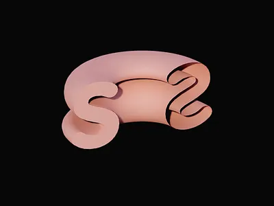 S SHAPE design geometric design photoshop shape sketchup