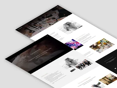 Event Production Website design tilda web design website