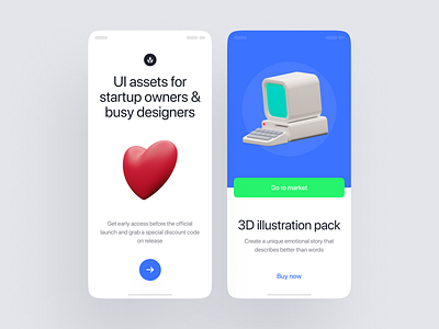 Superscene Illustrations 3d app application bright characters colorful constructor design elements illustrations landing launch presentation project scene startup ui web website