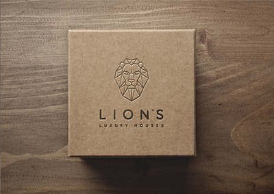 Lion's Luxury Houses branding design gold labeling logo luxury luxury branding luxury design luxury logo package paper prestige