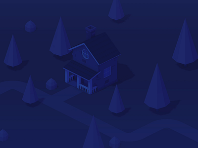 Not FBI 🤷🏼‍♂️🛸 after effect alien blender3d car close encounters fbi flying saucer forest fun house incognito light lowpoly motion design night road tree ufo van