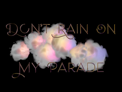 Rainbow Thunderstorm #Pride 3d animated gif animation cinema4d clouds design gay pride pride month rainbow social media typography weather