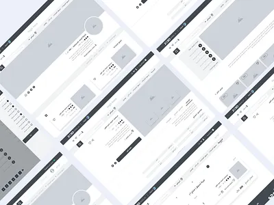 Benaie wirframe - colorless app design application design colorless design ecommerce illustration ui ui ux ui design uiux userinterface ux web design webdesign website website design wireframe wireframes wireframing موقع
