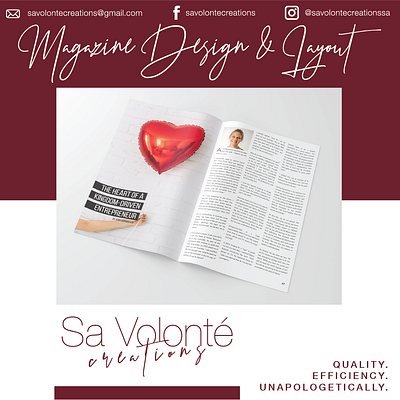 Magazine Design & Layout advertising advertising design brand identity branding design graphic design layout layout design layoutdesign logo magazine magazine ad magazine advertisement magazine cover magazine design typography