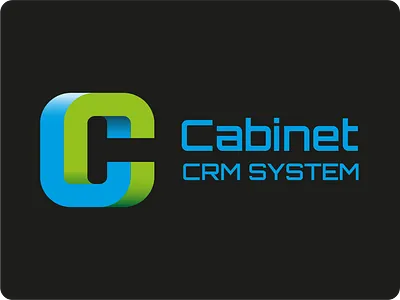 Cabinet CRM System logo adobeillustrator branding graphic design logo logo design logodesign