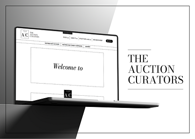 The Auction Curators Intro animation auction brand design branding design flat design graphic design intro logo motion design motion graphics typeanimation typography ui ux web design website