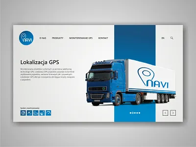 Landing Page Concept - Navi creative design landing landing page page project ui uidesign ux web website
