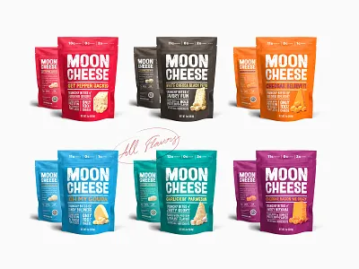 Moon Cheese package lettering branding brush emmelylaura handlettering lettering logo package packaging paint type typography