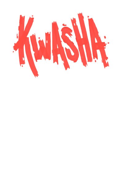 Kwasha Comic Masthead africa character comic illustration typogaphy