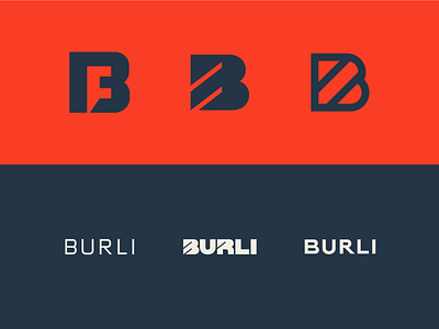 Burli branding Round 3 fitness gym logo logodesign portland startup typemark