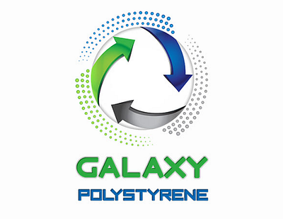 GALAXY POLYSTYRENE LOGO brand illustration logo