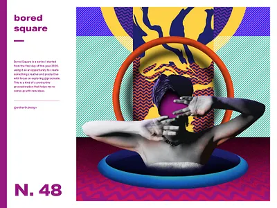 Vigorous abstract artwork bored circle digital art face faceless photo poster poster series series art