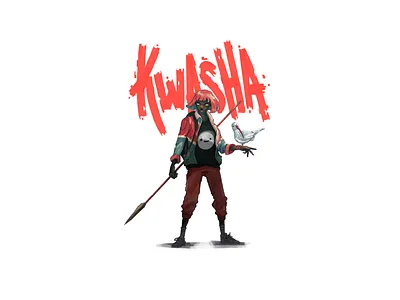 Kwasha Cover Art character characterdesign comic comic art graphicdesign