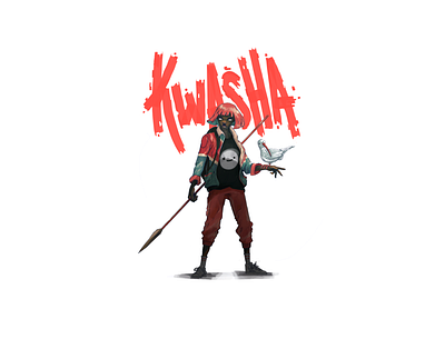 Kwasha Cover Art character characterdesign comic comic art graphicdesign