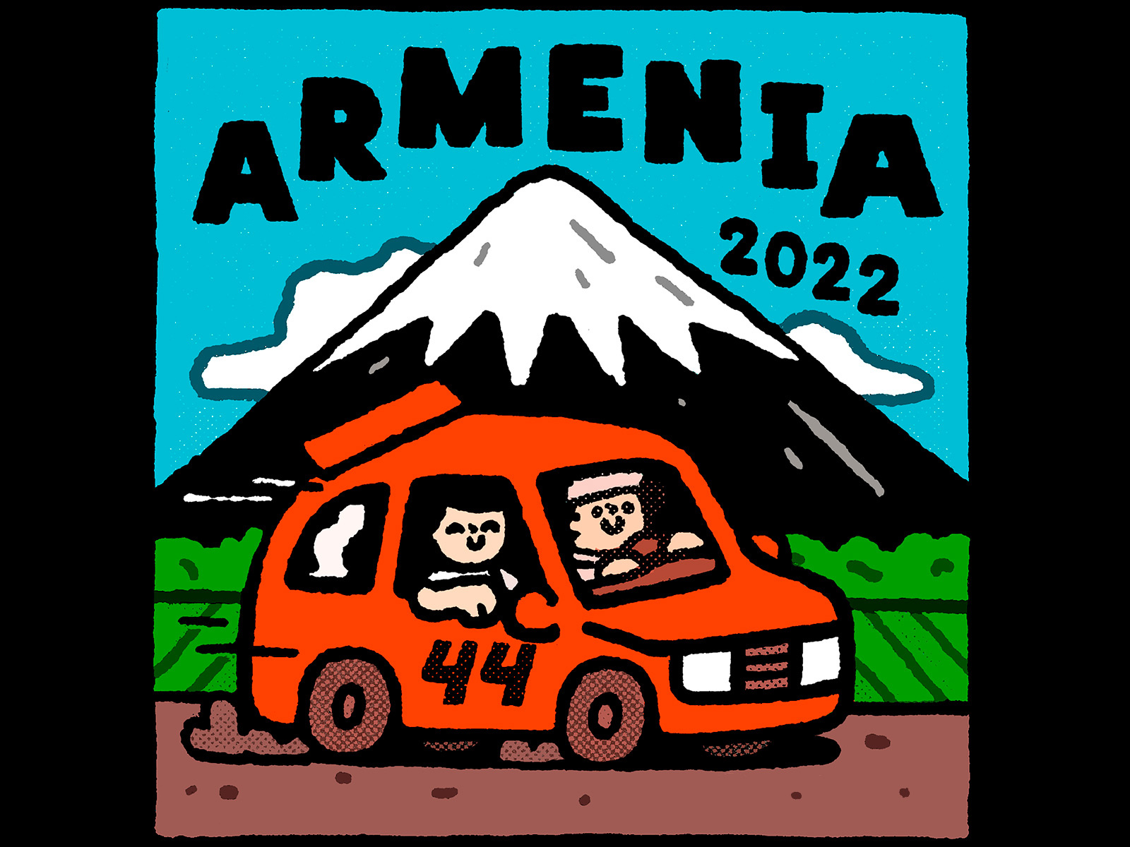 Armenia print 2022 by Zhenya Artemjev on Dribbble