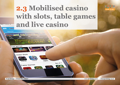 Mobilising your Casino – slots, table games and live casino. best of casino mobile mobile app design mobile design uidesign uxdesign