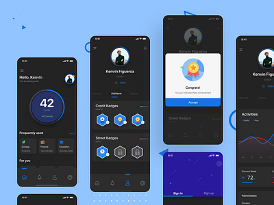 Carioling — social scoring, mobile application appdesign application application design applications behance design designapp dribbble figma interface mobile application mobile design mobileapp ui uidesign uiux ux webdesign