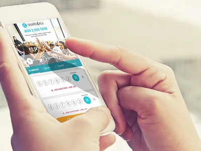 New UI, new UX and a new concept in digital lotteries charity logo design lottery maps millennials mobile app testing uidesign uxdesign