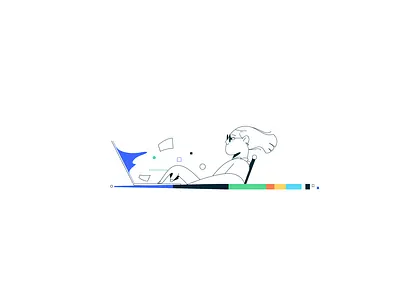 Speed / Launch character illustration