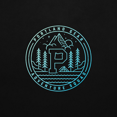 PAC Circle apparel branding design graphic illustration logo mark oregon portland typography