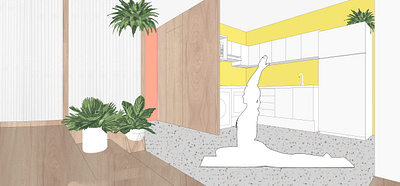 staying zen architecture drawing illustration interiordesign mood quarantine quarantine life