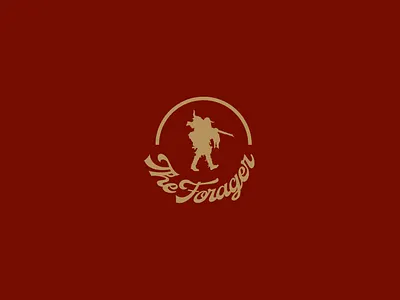 The Forager - crest logo brand brand design branding design icon logo rebrand rebranding restaurant logo typography