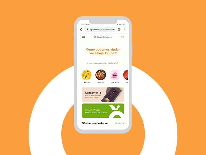 App Concept Clean Ui Design Prototype app clean design clean ui concept design figma hortifruti prototype ui ui design ui ux ux