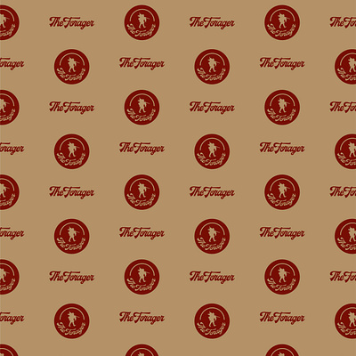 The Forager - logo pattern brand design branding design icon logo rebrand rebranding restaurant logo typography vector