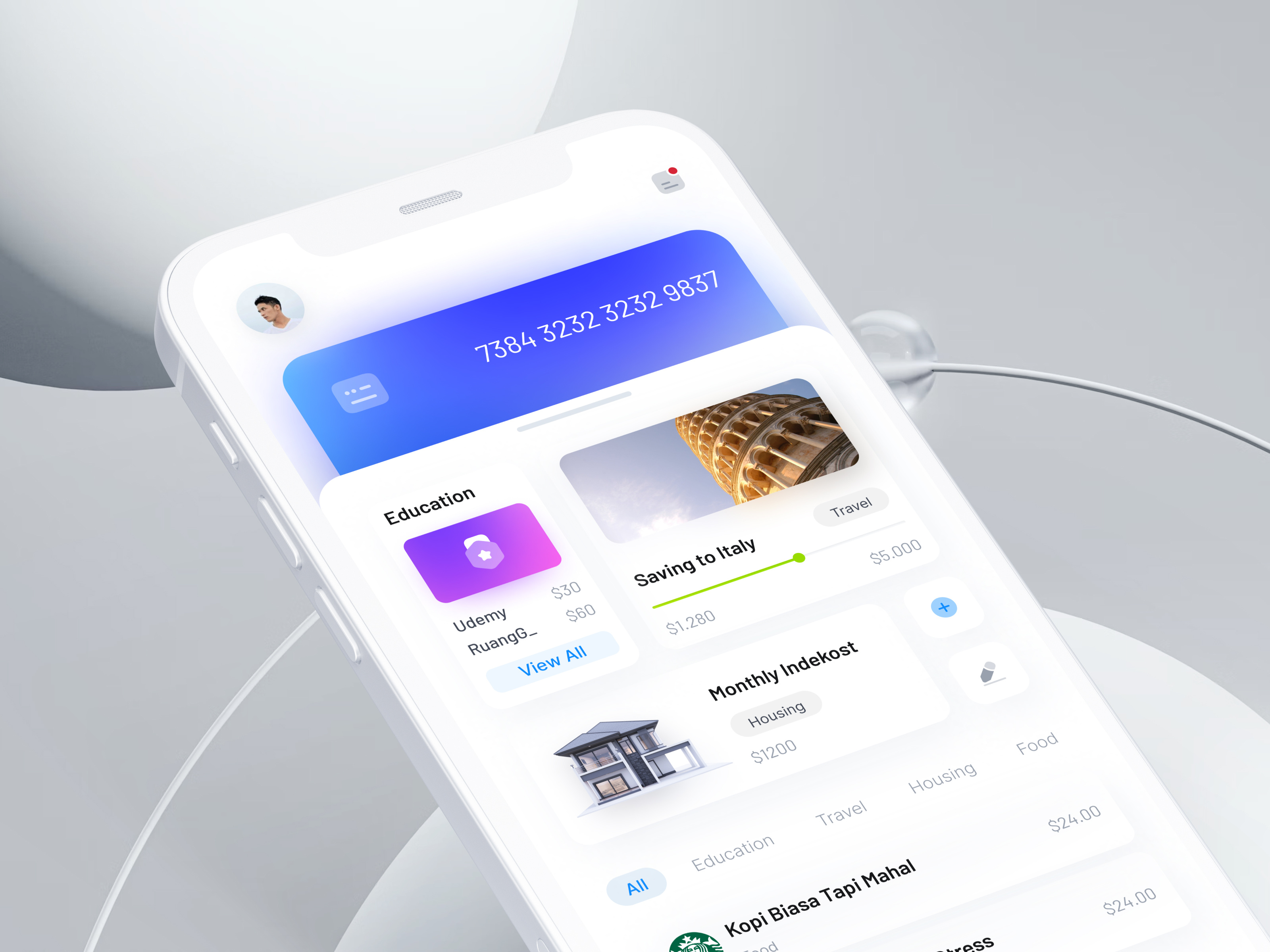 Example of Mobile App