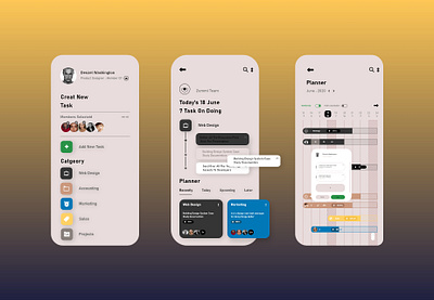 Mobile Task Manager app dashboad dashboard app dashboard design dashboard ui illustration illustrator mobile mobile ui task task list task management task manager ui uiux ux web web design website website design