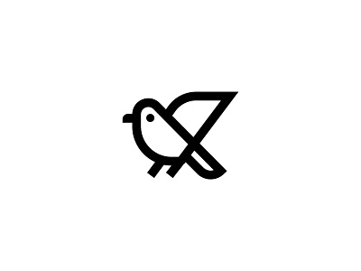 Bird Logo mark animal bird branding design flying for sale unused buy icon illustration logo minimal ui