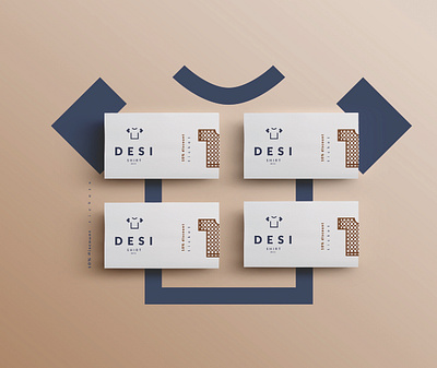 Desi Shirt Branding (Discount ticket) branding branding design business cards businesscard colour palette design designconcept designideas freelance identity logo logodesign logoidea minimalism simple stationary ticket typography