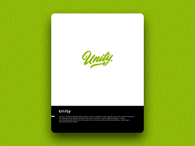 Unity brand design icon kinesiology logo muscle physiotherapy tape