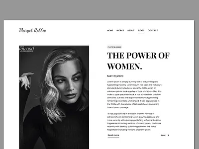 Blog Post UI Concept. #DailyUI035 behance blog post blogger blogging daily100challenge dailyui dailyui035 design concept designer dribbble figma interface ui ui design ui interface uiconcept uidesign uiux uiuxdesigner ux