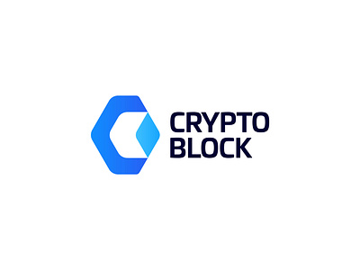 CryptoBlock - Logo Design blockchain branding crypto crypto logo cryptocurrency cryptocurrency logo designxpart logo logo design