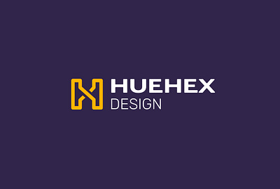 Huehex - Logo Design branding illustration logo minimal minimalist logo ui vector