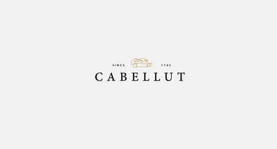 Cabellut logo label logo logotype vector wine