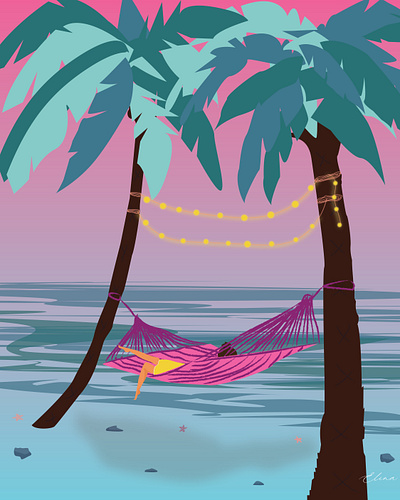 Summer adobe illustrator design illustration travel