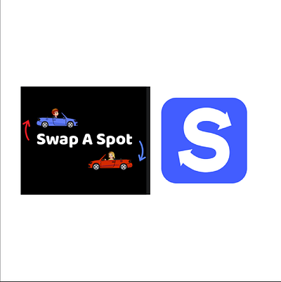 Swap a Spot Logo design ios logo