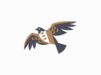 Geometric Bird Logo animal bird branding design dove falcon flight geometric golden identity illustration logo mark nature peregrine pigeon premium symbol vector wings