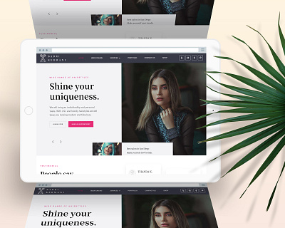 Badri Hair Salon - SEO Ranking seo seo ranking seo services seo strategy uidesign ux design web design