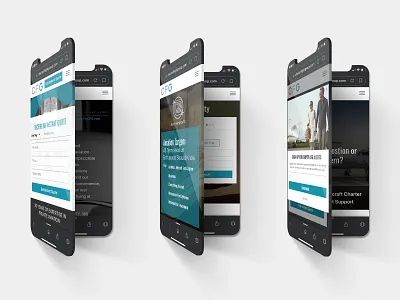 Charter Flight Group - UX/UI Design branding design graphic design illustration ui uidesign ux ux design web design