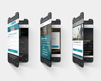 Charter Flight Group - UX/UI Design branding design graphic design illustration ui uidesign ux ux design web design