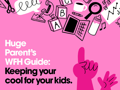 WFHWK 👨‍👩‍👦 design doodle guide hands illo illustration kids procreate sketch tutorial