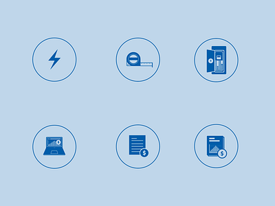 WIP Icon buttons for web design adobe illustrator adobe xd