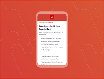 Daily UI 035 (Blog Post) blog post dailyui ui ux